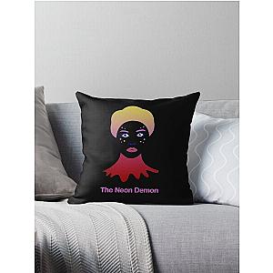 The Neon Demon Movie Elle Fanning Nicolas Winding Refn Throw Pillow