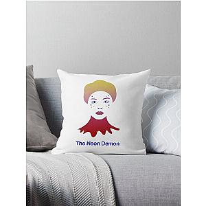 The Neon Demon Movie Elle Fanning Nicolas Winding Refn Throw Pillow