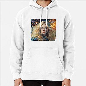Elle Fanning colorful picture Hoodie