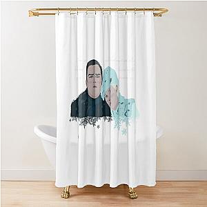 The Great Season 3 Nicholas Hoult Elle Fanning Ice Shower Curtain