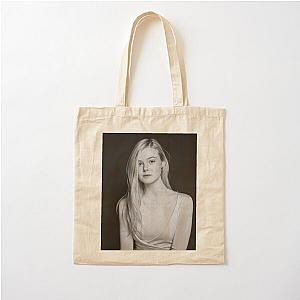 Elle Fanning Cotton T-Shirt Bag