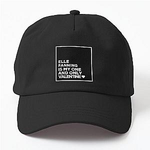 Elle Fanning Is My One Valentine Dad Hat