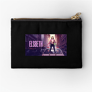 Justice Wears Flats Elsbeth Zipper Pouches