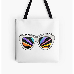 I'm still standing Elton John sticker  All Over Print Tote Bag RB3010