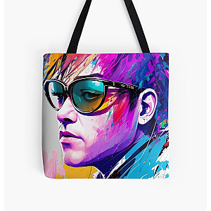 Abstract Art Elton John v3 All Over Print Tote Bag RB3010