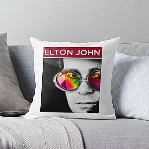 Elton John Throw Pillow RB3010