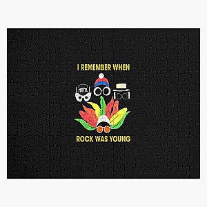 I remember when rock was young yellow Farewell elton john gift for fans and lovers Jigsaw Puzzle RB3010