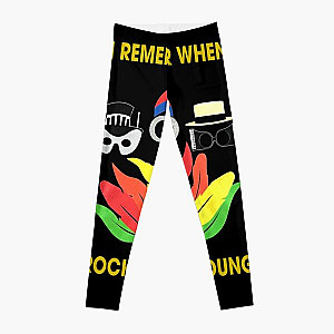 I remember when rock was young yellow Farewell elton john gift for fans and lovers Leggings RB3010