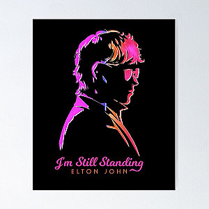 Elton John - I'm Still Standing | Elton John Final Concert Poster RB3010