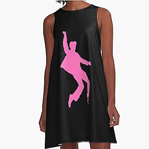 Elvis Presley Pink Elvis- Perfect Gift A-Line Dress