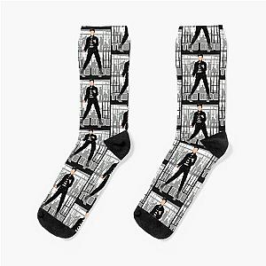 Elvis Presley The King Jailhouse Socks