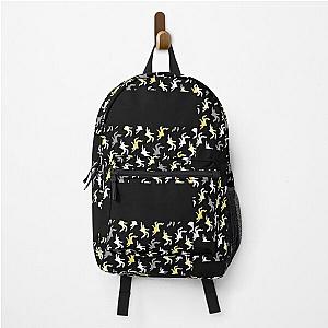 Elvis Presley Elvises Yellow Pattern Backpack