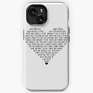 Elvis Presley Can-t Help Falling In Love   iPhone Tough Case