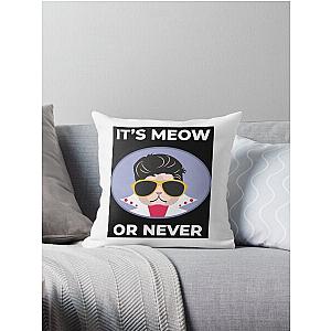 Elvis Presley Elvis Presley Cat  Throw Pillow