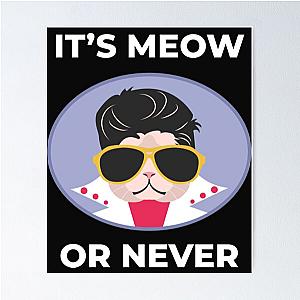 Elvis Presley Elvis Presley Cat Poster