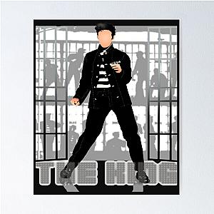 Elvis Presley The King Jailhouse Poster