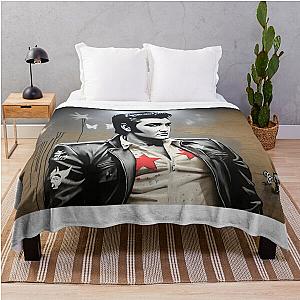 Elvis Presley Image Throw Blanket