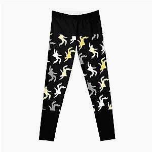 Elvis Presley Elvises Yellow Pattern Leggings