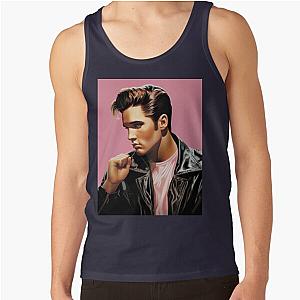 Elvis  1950s poster art style  Tank Top RB0712