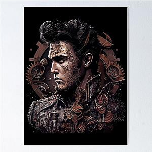 Steampunk Elvis Poster RB0712