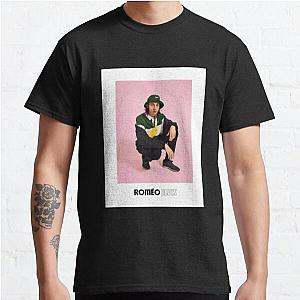 Romeo Elvis Pink Studio Singer Portrait 1 Classic TShirt RB0712