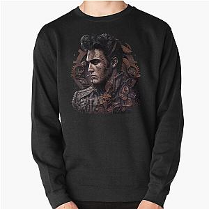 Steampunk Elvis Pullover Sweatshirt RB0712