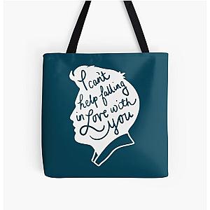 Elvis Presley I can't help Falling in Love 2 All Over Print Tote Bag RB0712