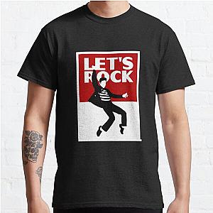 Rock and Roll Jailhouse Elvis Presley Minimalist art Classic TShirt RB0712