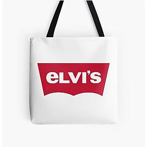 ELVIS LOGO All Over Print Tote Bag RB0712