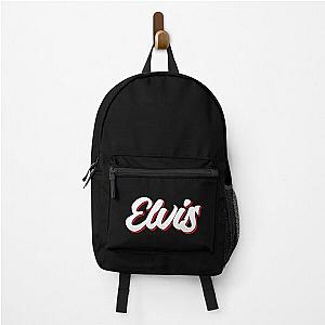 Retro Elvis Name Label (Black) Backpack RB0712