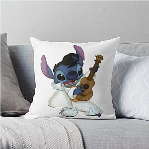 Elvis stitch Throw Pillow RB0712