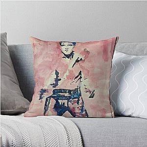 Just Elvis Throw Pillow RB0712