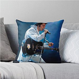 Elvis  The King Throw Pillow RB0712