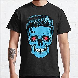 Elvis skull illustration Classic TShirt RB0712