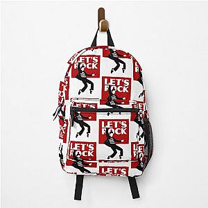 Rock and Roll Jailhouse Elvis Presley Minimalist art Backpack RB0712