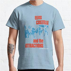 Vintage Retro Elvis Costello Accidents Will Happen Awesome For Music Fans Classic TShirt RB0712