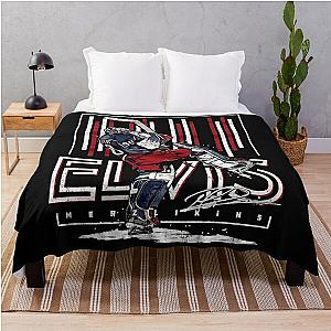 Elvis Merzlikins Essential TShirt png Throw Blanket RB0712