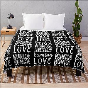 Elvis Quote Shirt Man  Hunka Burning Love Shirt  Famous Elvis Lyrics Shirt Throw Blanket RB0712