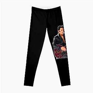 Austin Butler  Elvis   Elvis Art  (2) Leggings RB0712