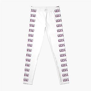 Pink Layers Elvis Name Label Leggings RB0712