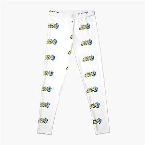 Graffiti Pastel Rainbow Elvis Name Label Leggings RB0712