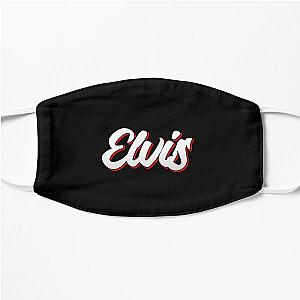 Retro Elvis Name Label (Black) Flat Mask RB0712