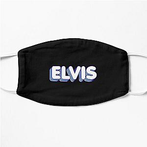 Blue Layers Elvis Name Label (Black) Flat Mask RB0712