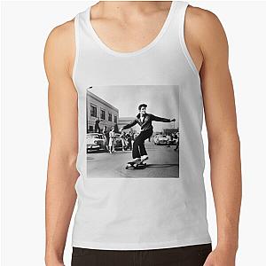 Elvis straight shredding on a skateboard Tank Top RB0712