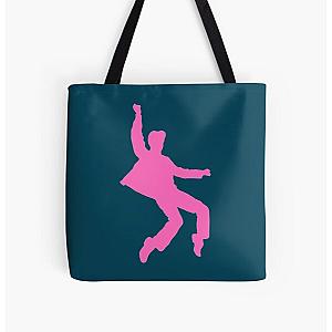 Elvis Presley Pink Elvis All Over Print Tote Bag