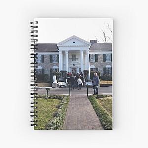 Graceland (Memphis, Tennessee) - Elvis Presley Spiral Notebook