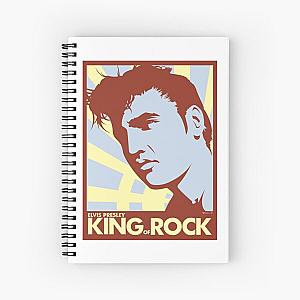 aesthetic bed room elvis presley Spiral Notebook