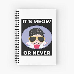 Elvis Presley Elvis Presley Cat  Spiral Notebook