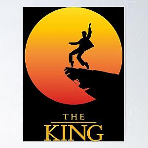 Elvis Presley - The King   Poster