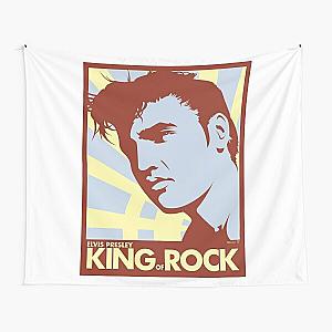 aesthetic bed room elvis presley Tapestry